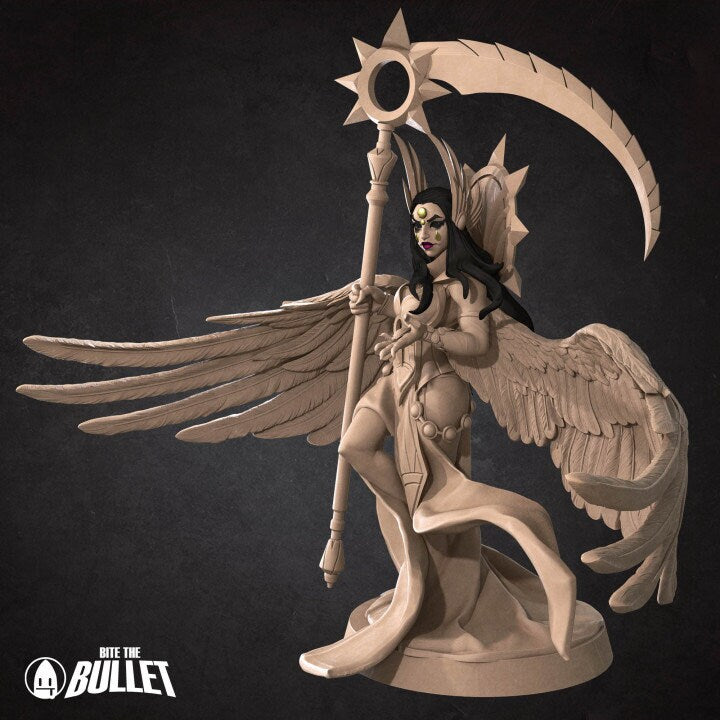 Deathpact Angel - Death Boss - Pinup - Unpainted Miniature