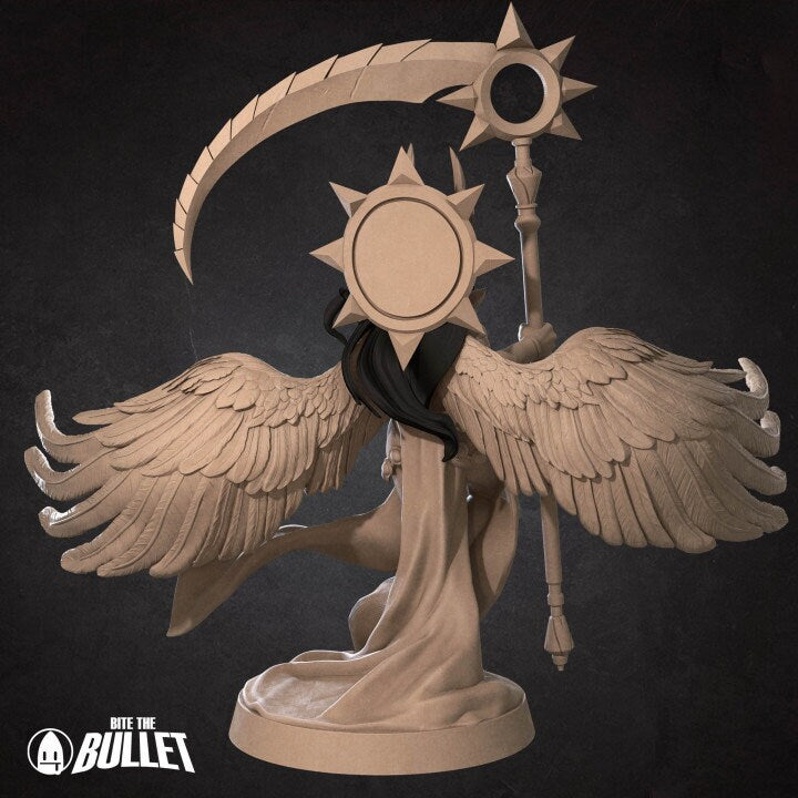 Deathpact Angel - Death Boss - Pinup - Unpainted Miniature