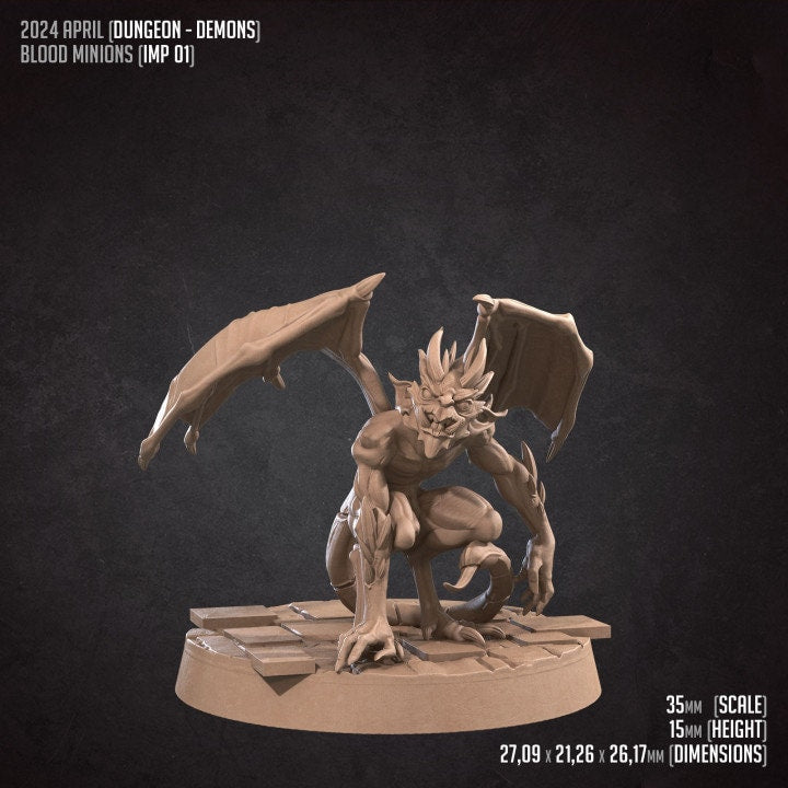 Imps - Blood Minions - Unpainted Miniature