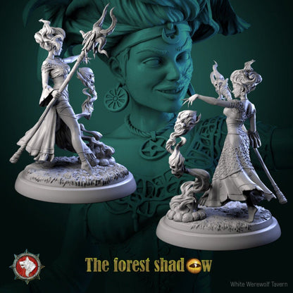 Sue - The Forest Shadow Set - Unpainted Miniature