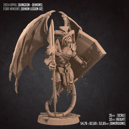 Demon Legion - Fear Minion - Unpainted Miniature