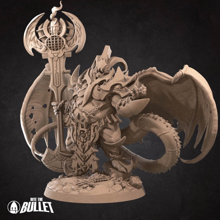 Lucille, Legion Pit Fiend - Fear Boss - Unpainted Miniature