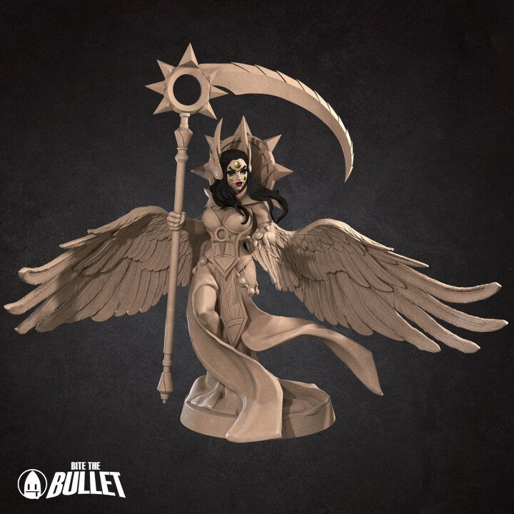 Deathpact Angel - Death Boss - Pinup - Unpainted Miniature