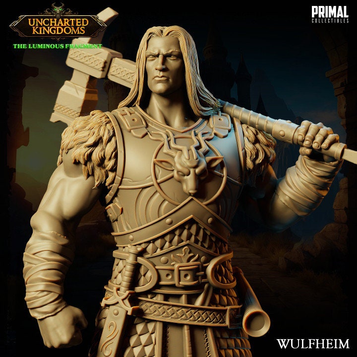 Wulfheim, the Barbarian - Uncharted Kingdoms - Masters of Dungeons Quest