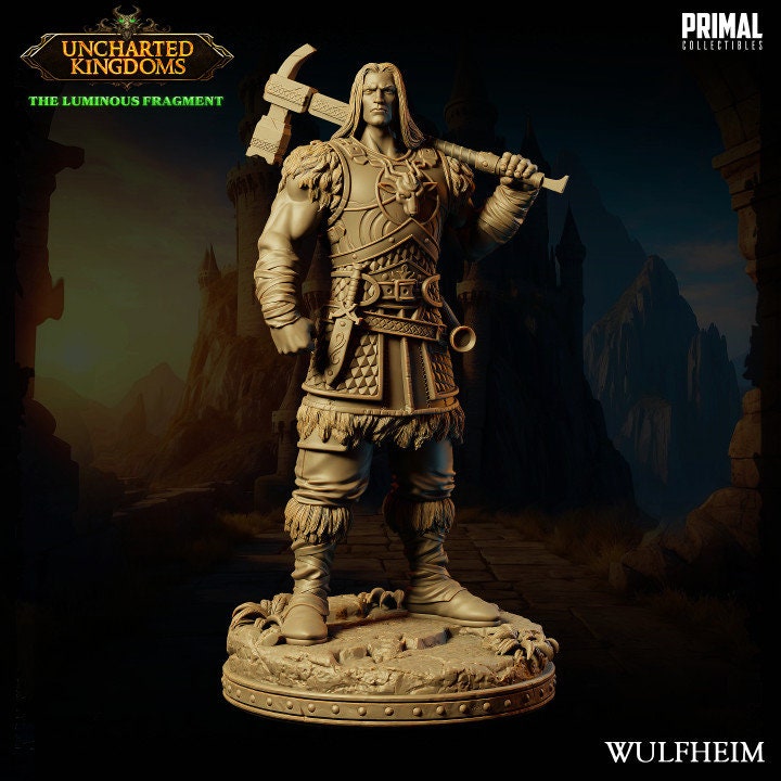 Wulfheim, the Barbarian - Uncharted Kingdoms - Masters of Dungeons Quest