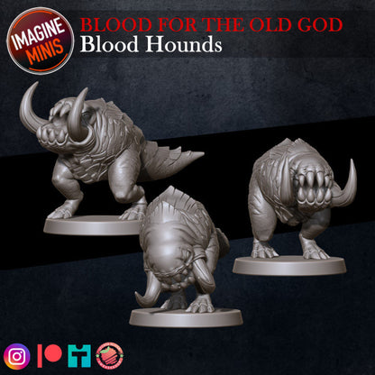 Blood Hound - Blood for the Old God Set - Unpainted Miniature