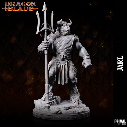 Jarl, the Minotaur - Dragonblade - Masters of Dungeons Quest