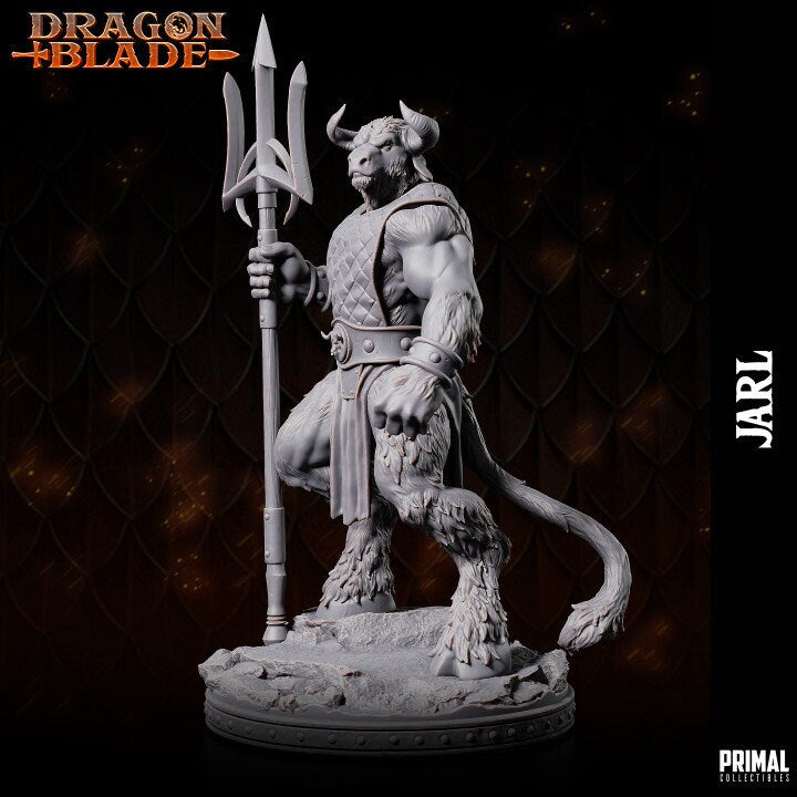 Jarl, the Minotaur - Dragonblade - Masters of Dungeons Quest