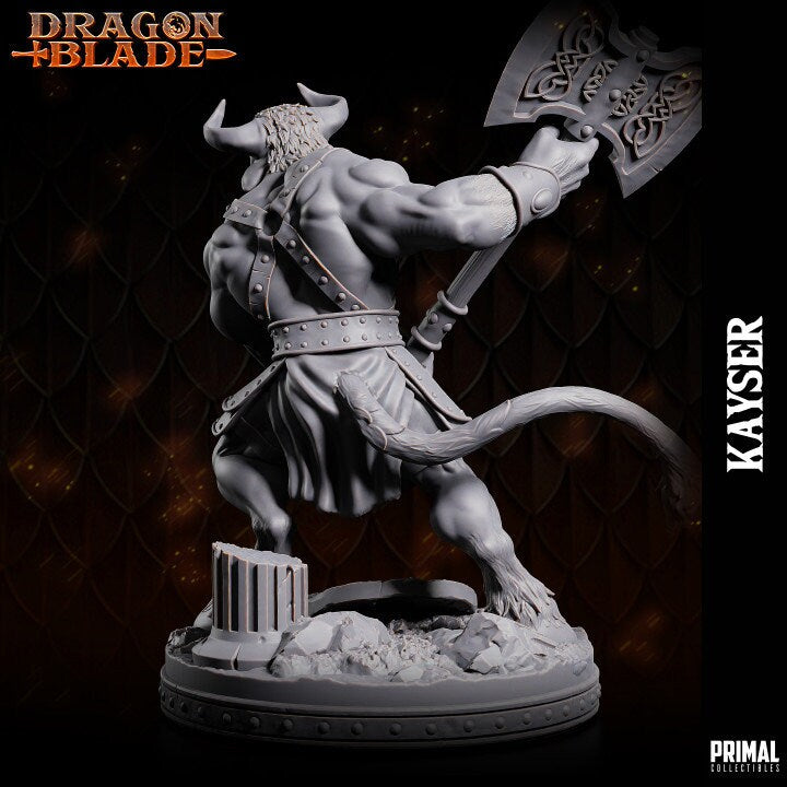 Kayser, the Minotaur - Dragonblade - Masters of Dungeons Quest