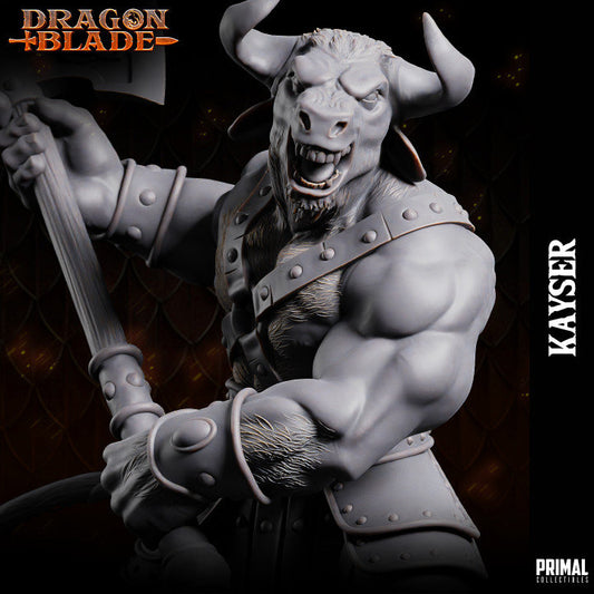 Kayser, the Minotaur - Dragonblade - Masters of Dungeons Quest