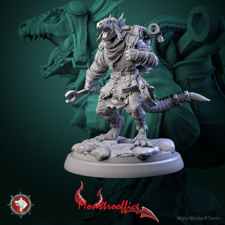 Kobold Managers - 6 Poses - Monstroffice Set - Unpainted Miniatures