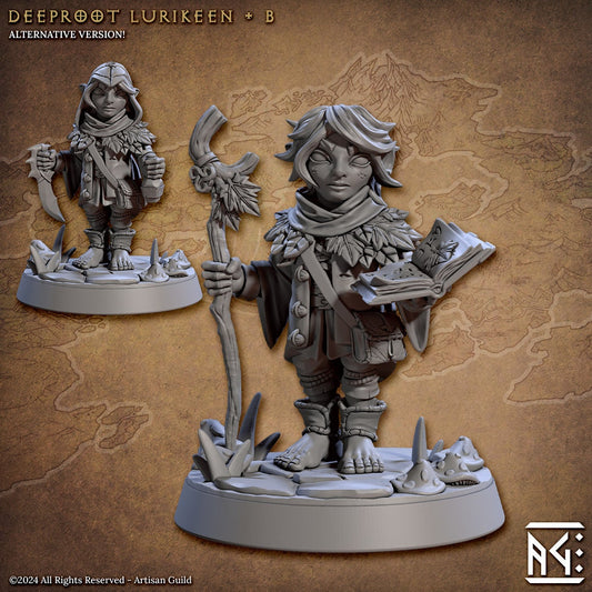 Deeproot Lurikeen - Pose B - Unpainted Miniature