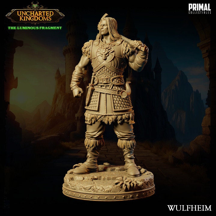 Wulfheim, the Barbarian - Uncharted Kingdoms - Masters of Dungeons Quest