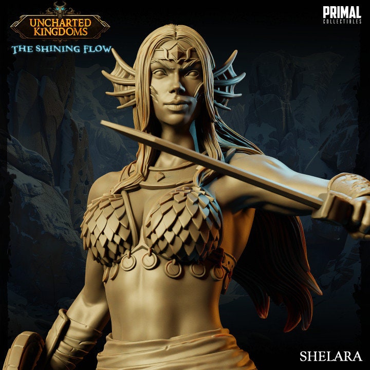 Shelara, the Fighter - Uncharted Kingdoms - Masters of Dungeons Quest