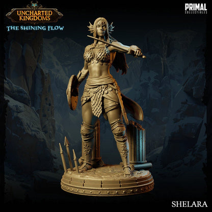 Shelara, the Fighter - Uncharted Kingdoms - Masters of Dungeons Quest