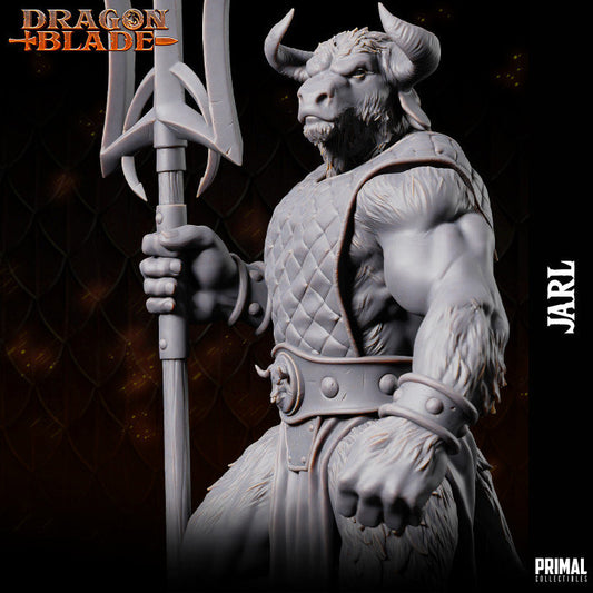 Jarl, the Minotaur - Dragonblade - Masters of Dungeons Quest