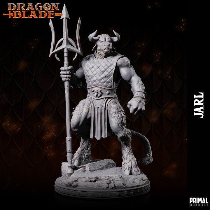 Jarl, the Minotaur - Dragonblade - Masters of Dungeons Quest