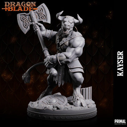 Kayser, the Minotaur - Dragonblade - Masters of Dungeons Quest