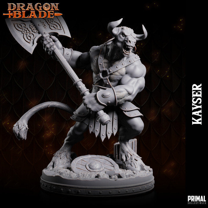 Kayser, the Minotaur - Dragonblade - Masters of Dungeons Quest