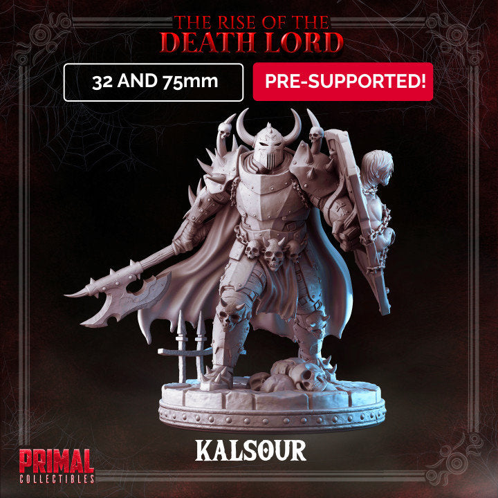 Kalsour, the Dark Knight - Rise of the Death Lord Set - Masters of Dungeons Quest