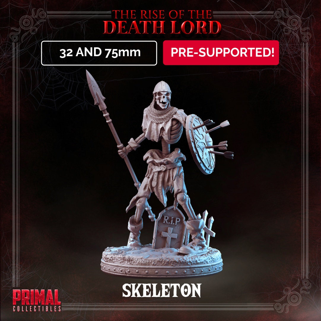 Skeleton - Rise of the Death Lord Set - Masters of Dungeons Quest