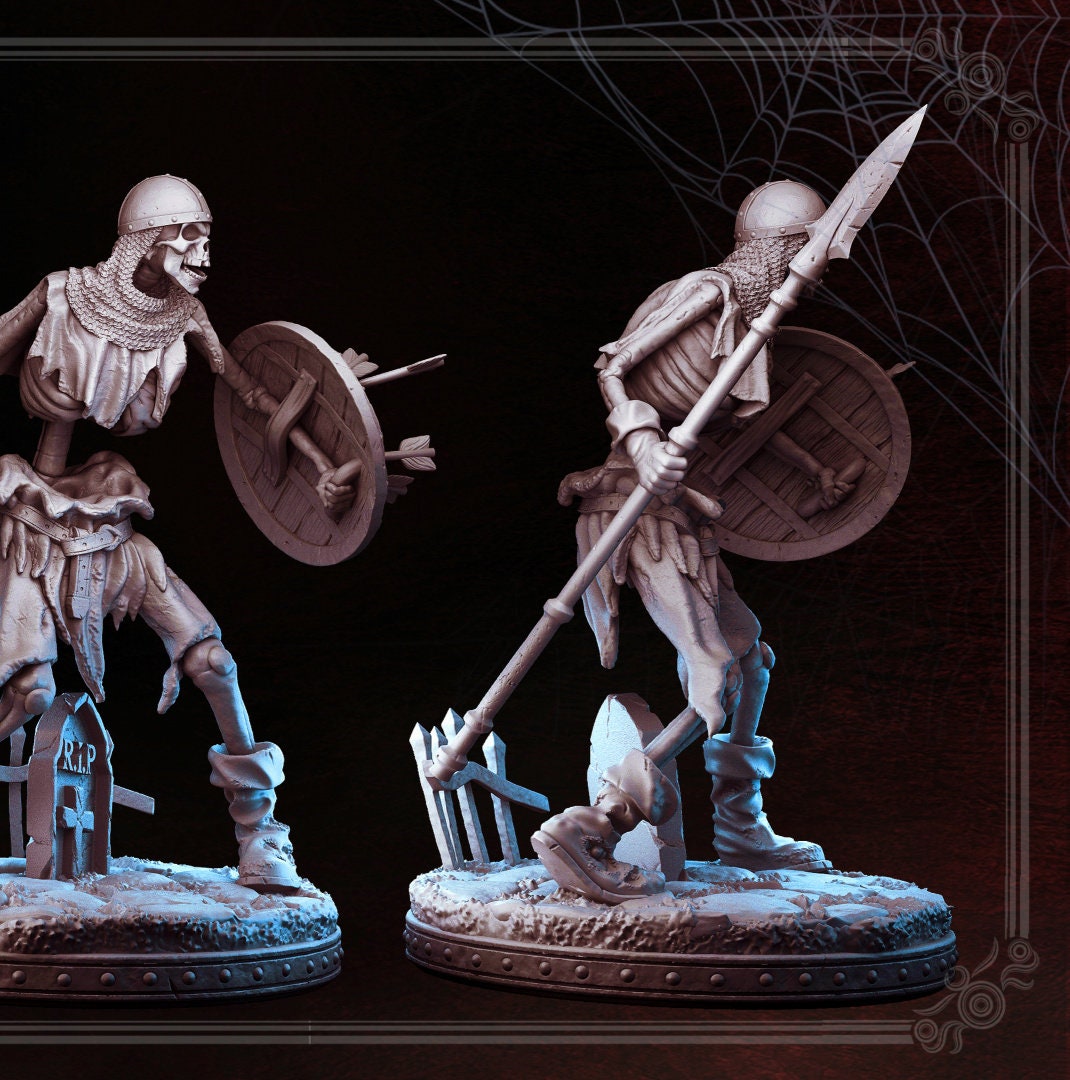 Skeleton - Rise of the Death Lord Set - Masters of Dungeons Quest