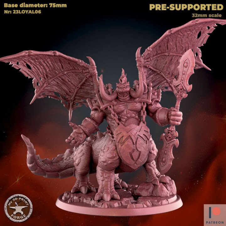 Pit Lord - Unpainted Miniature