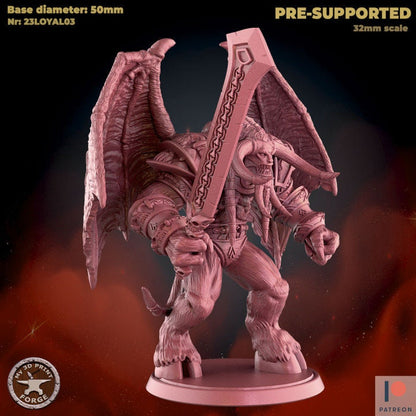 Demon Lord - Unpainted Miniature