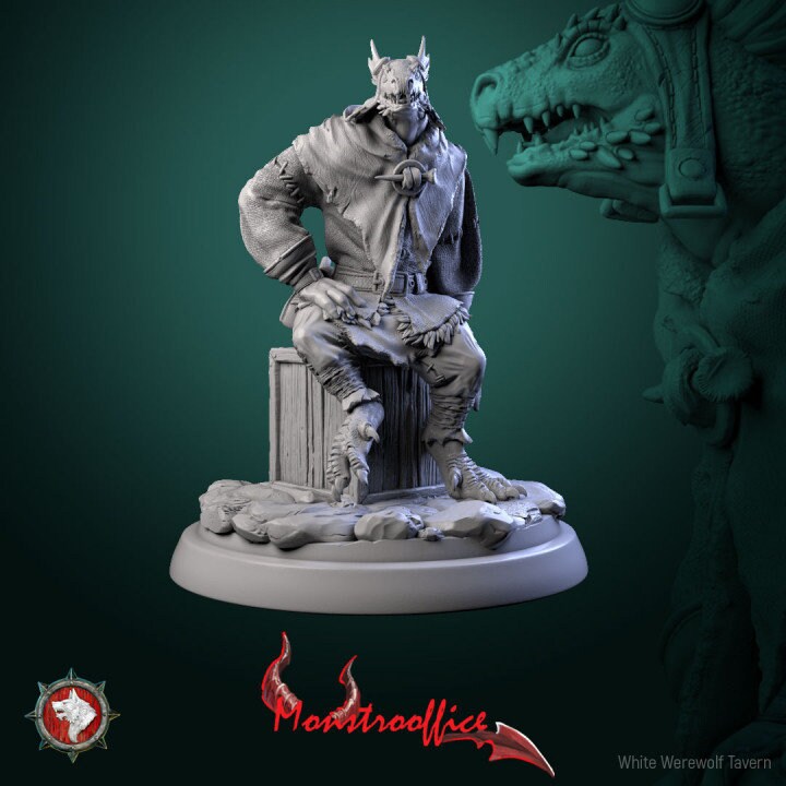 Kobold Managers - 6 Poses - Monstroffice Set - Unpainted Miniatures