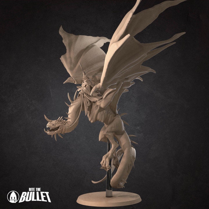 Witch King with Dragon Mount - Unpainted Miniature