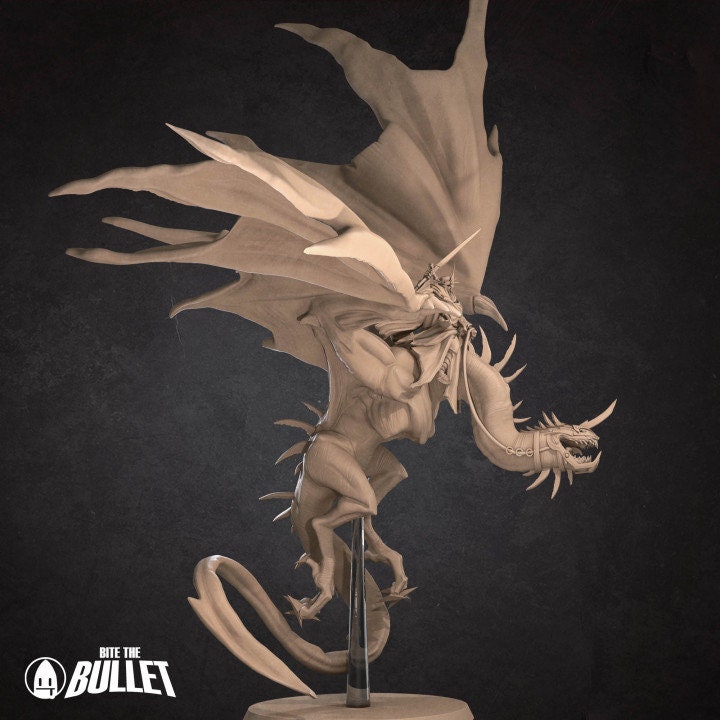 Witch King with Dragon Mount - Unpainted Miniature