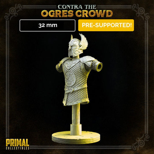 Magical Armor - Contra the Ogres Crowd - Unpainted Miniature