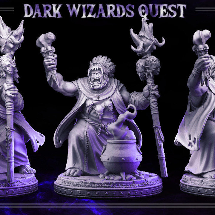 Orc Shaman - Dunkun - Dark Wizards - Masters of Dungeons Quest