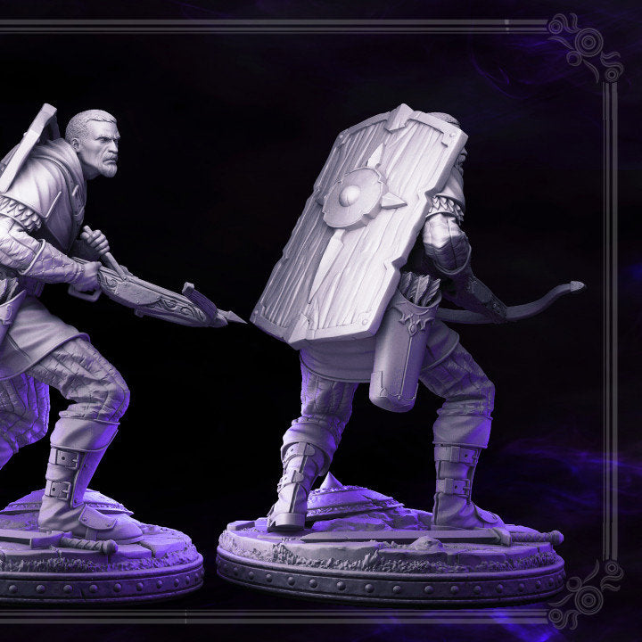 Russel - Dark Wizards Set - Masters of Dungeons Quest - Unpainted Miniature