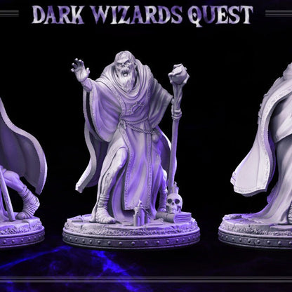 Zombie - Gorgun - Dark Wizards Set - Masters of Dungeons Quest - Unpainted Miniature