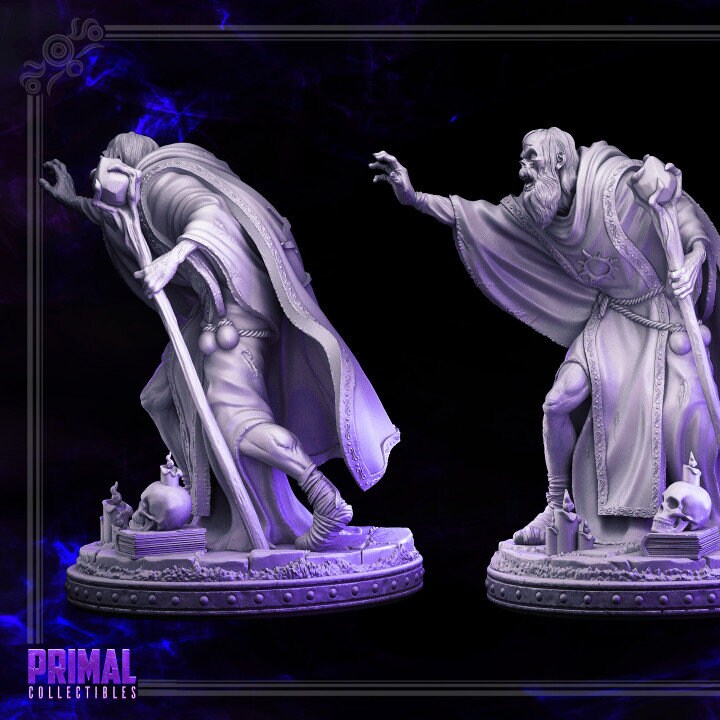 Zombie - Gorgun - Dark Wizards Set - Masters of Dungeons Quest - Unpainted Miniature