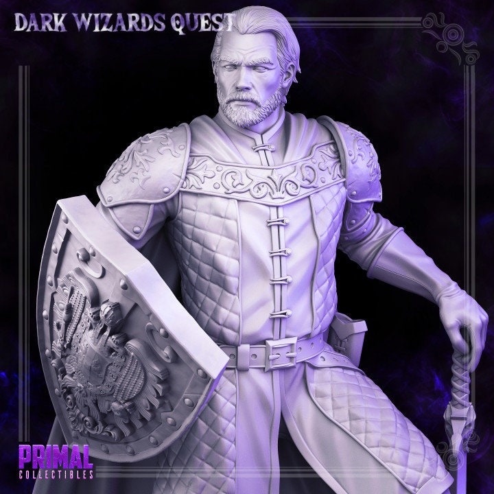 Demetrius - Dark Wizards Set - Masters of Dungeons Quest - Unpainted Miniature