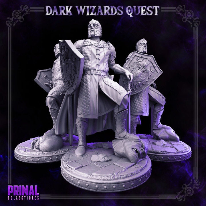 Demetrius - Dark Wizards Set - Masters of Dungeons Quest - Unpainted Miniature