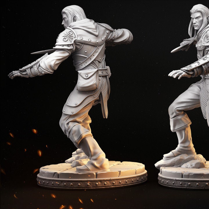 Ettrian - Masters of Dungeons Quest - Unpainted Miniature