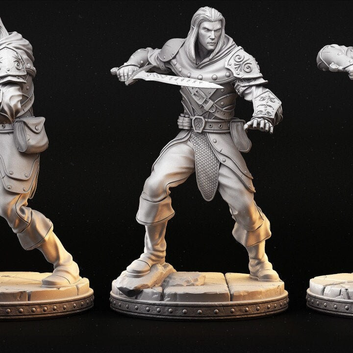 Ettrian - Masters of Dungeons Quest - Unpainted Miniature