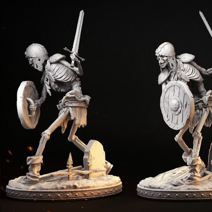 Skeleton with Sword & Shield - Masters of Dungeons Quest