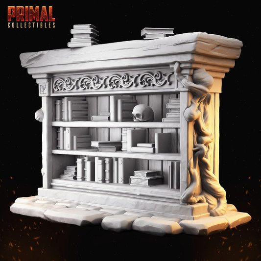 Bookshelf - Masters of Dungeons Quest - Unpainted Miniature