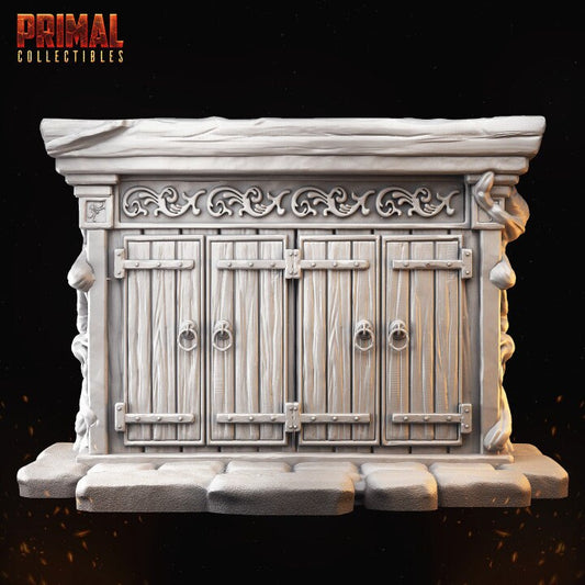 Cupboard - Masters of Dungeons Quest - Unpainted Miniature