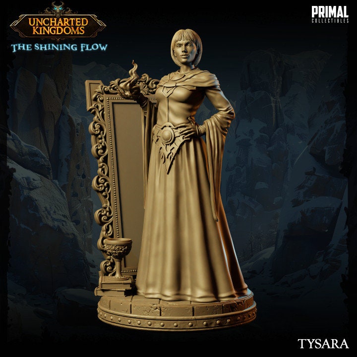 Tysara, Female Wizard - Uncharted Kingdoms - Masters of Dungeons Quest