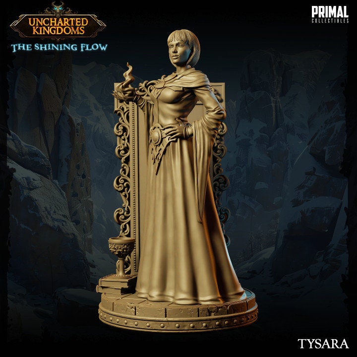 Tysara, Female Wizard - Uncharted Kingdoms - Masters of Dungeons Quest