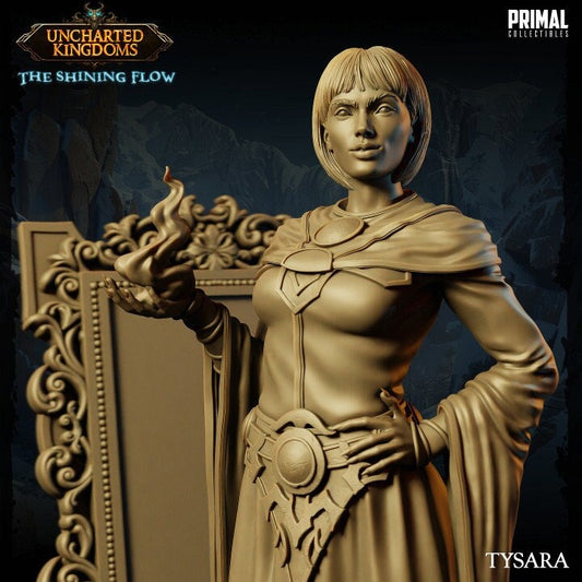 Tysara, Female Wizard - Uncharted Kingdoms - Masters of Dungeons Quest