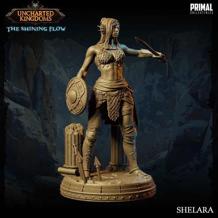 Shelara, the Fighter - Uncharted Kingdoms - Masters of Dungeons Quest