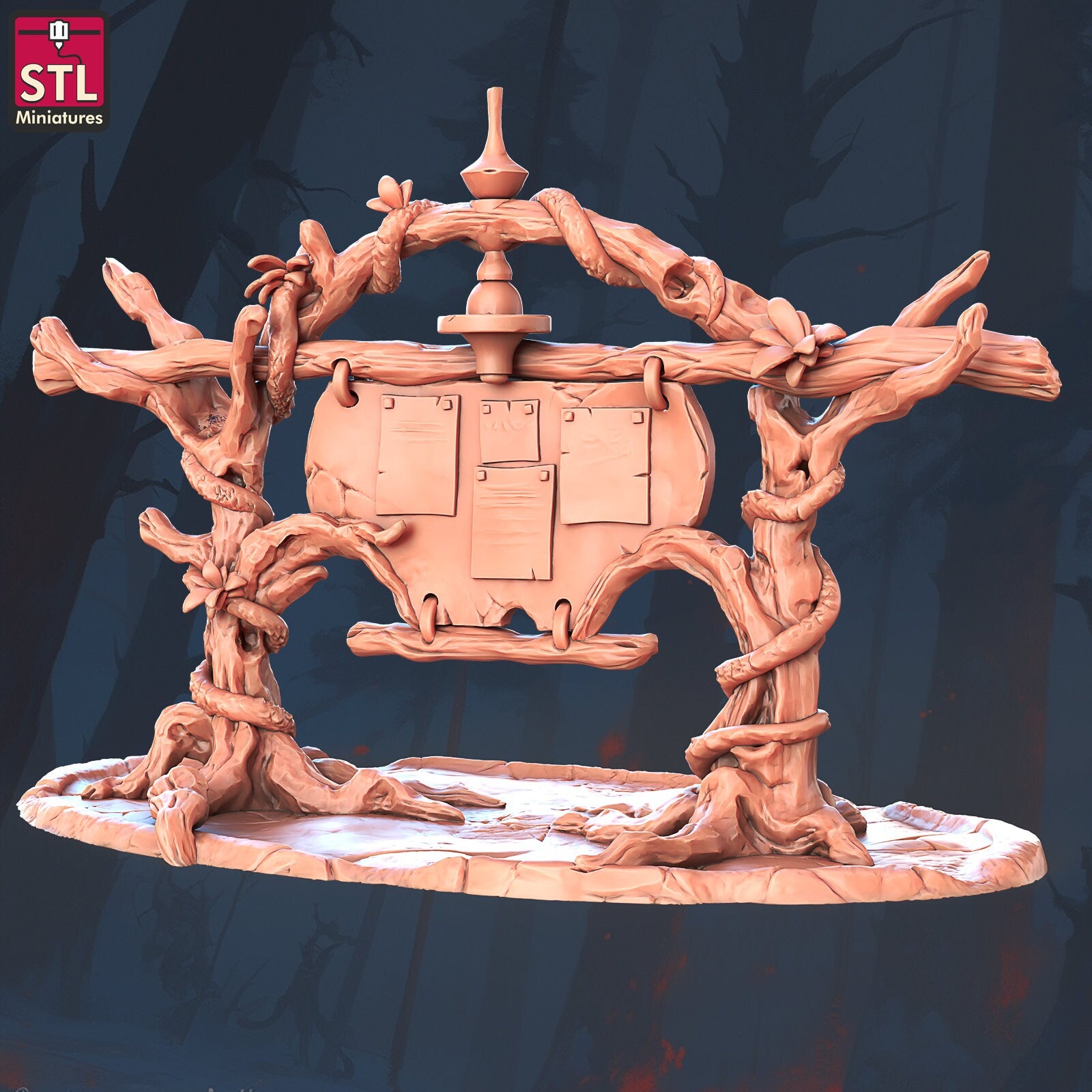 Elf Camp Set - Unpainted Miniature