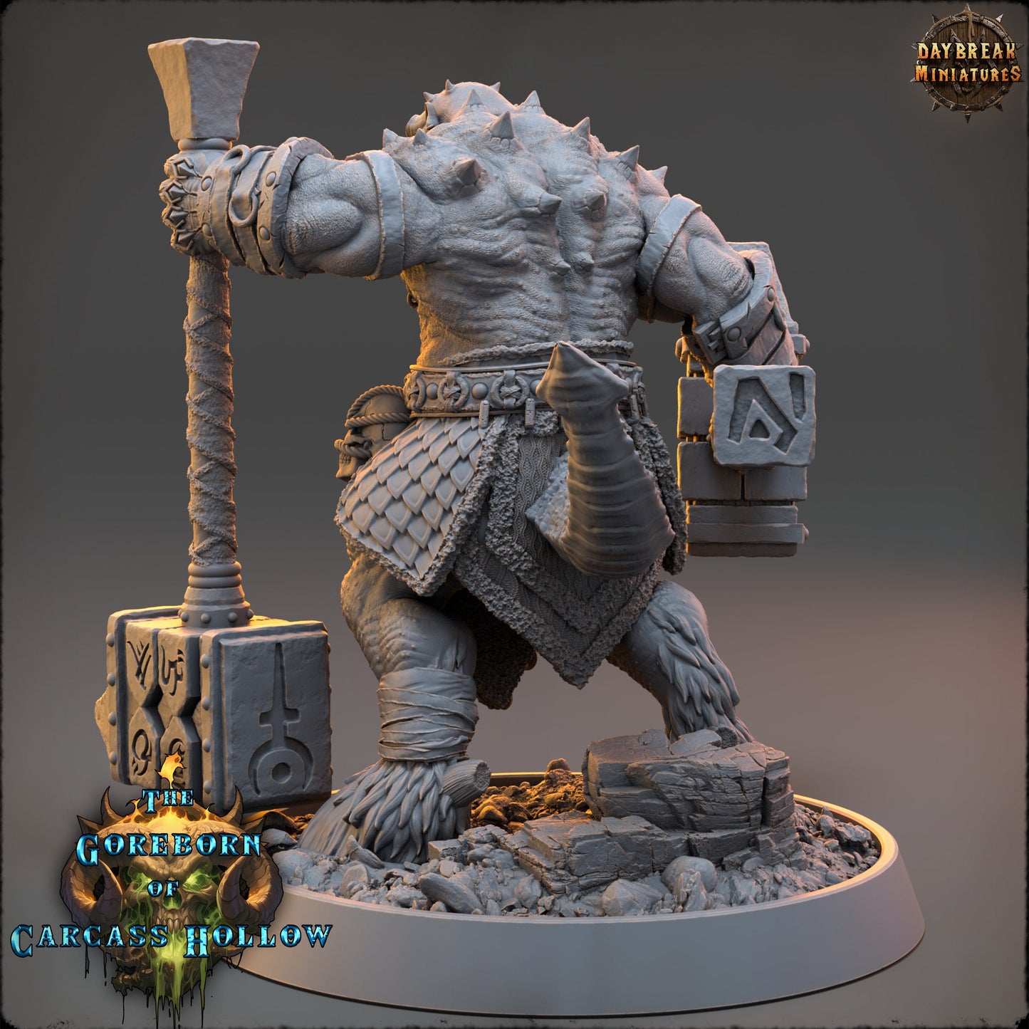 Vregosh Dooz - The Goreborn of Carcass - Unpainted Miniature