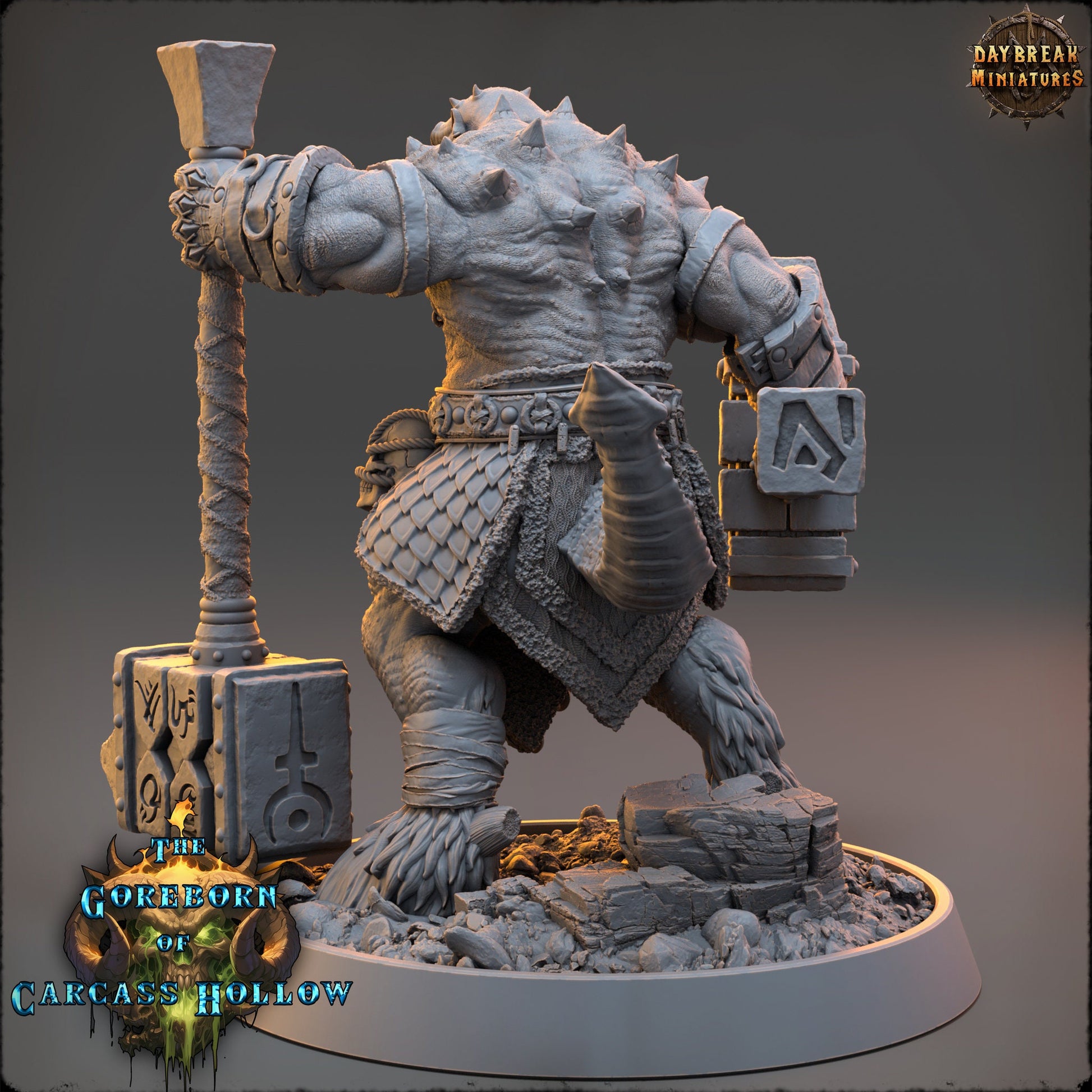 Vregosh Dooz - The Goreborn of Carcass - Unpainted Miniature